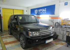 land Rover Range Rover SuperCharged 4.2 газ на land Rover Range Rover SuperCharged 4.2